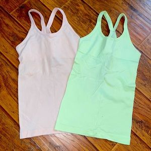 Set of two lululemon tank tops